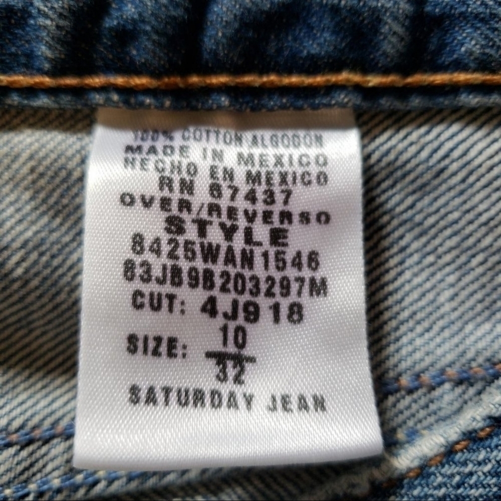 Vintage Polo Ralph Lauren High Rise Medium Wash Straight Leg Dad Jeans Size 10 - Picture 4 of 5